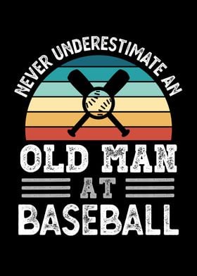 Old Man at Baseball