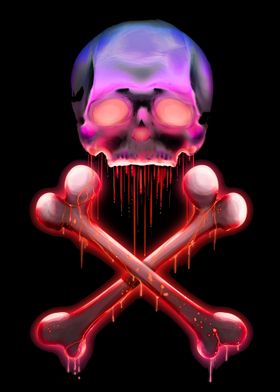 Skull and Crossbones Drip