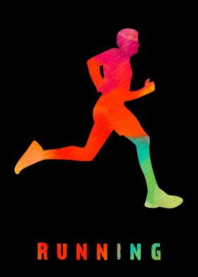 Running Sports Colorful