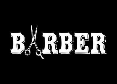 Barber Lettering Haircut