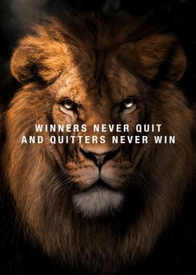 Winner Never Quit