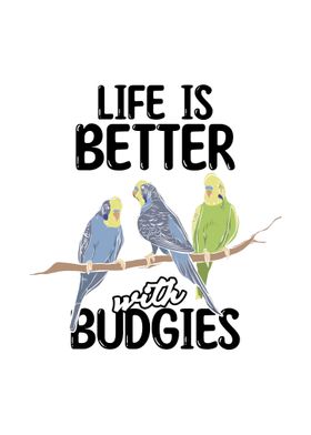 Funny Budgie Sayings Gifts' Poster by TW Design | Displate