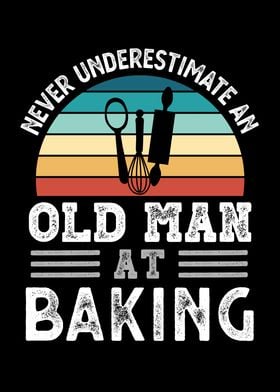 Old Man at Baking Fathers