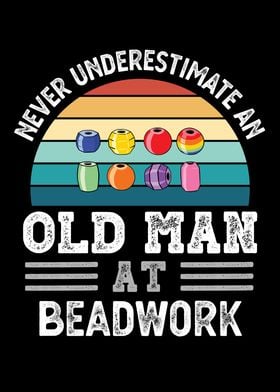 Old Man at Beadwork