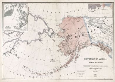 alaska old map