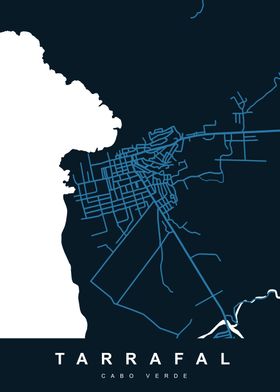 TARRAFAL Map CABO VERDE 
