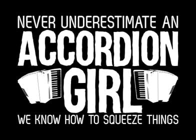 Accordion Girl Joke Music