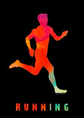 Running Sports Colorful