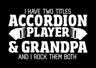 Accordion Grandpa Musician