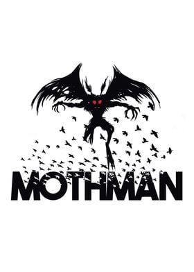 Mothman Cryptid Horror