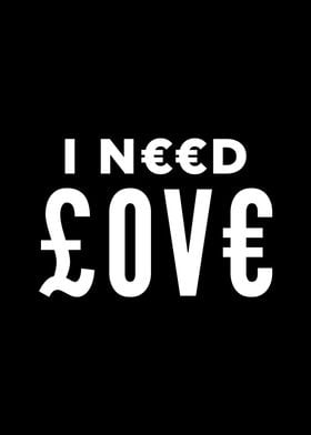 I NEED LOVE v2