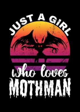 Girl who loves Mothman