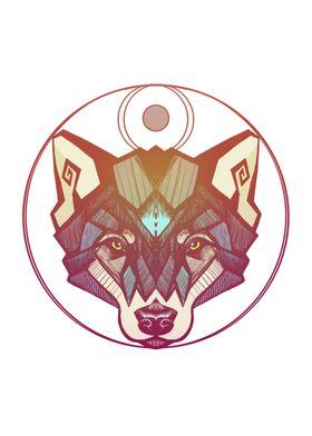 Tribal Wolf