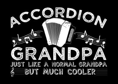 Accordion Grandpa Musician