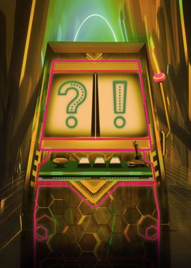 Neon Gold Slot Machine