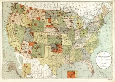 american indian map