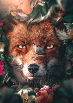 Floral Fox