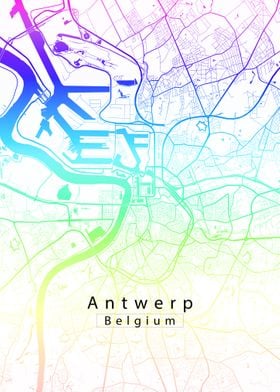 Antwerp City Map