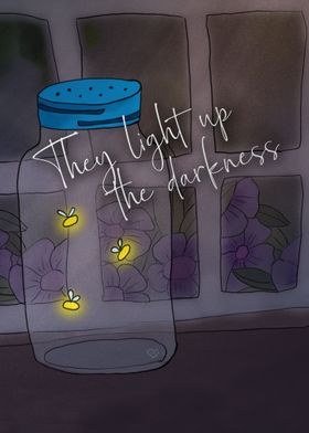 They light up the night