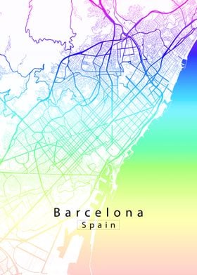 Barcelona City Map