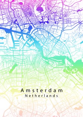 Amsterdam City Map