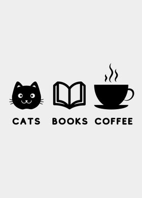 Cats Books And Coffee