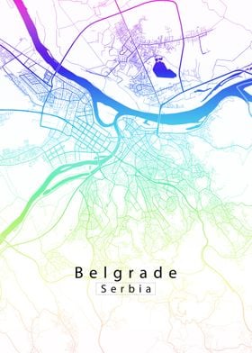 Belgrade City Map