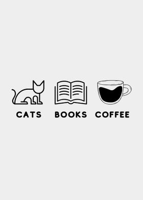 Cats Books And Coffee