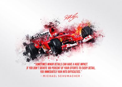 Michael Schumacher 2003Car