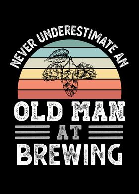 Old Man at Brewing Fathers