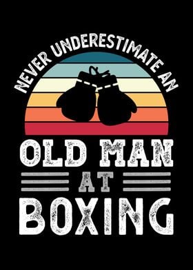 Old Man at Boxing Fathers