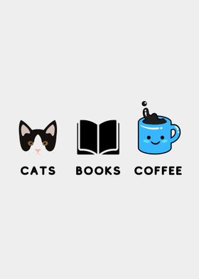 Cats Books And Coffee