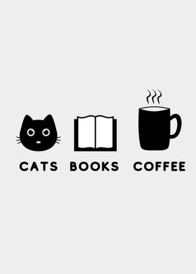 Cats Books And Coffee