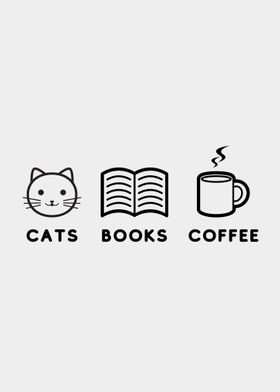 Cats Books And Coffee