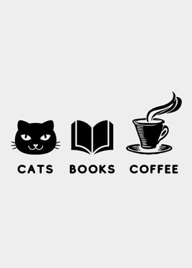 Cats Books And Coffee