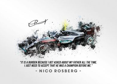 Nico Rosberg 2016 Car