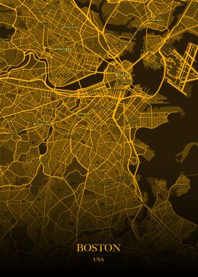 Boston Gold Maps