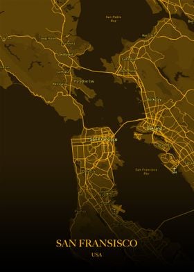 San Francisco Gold Maps