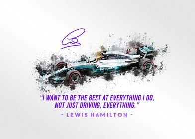 Lewis Hamilton 2017 Car