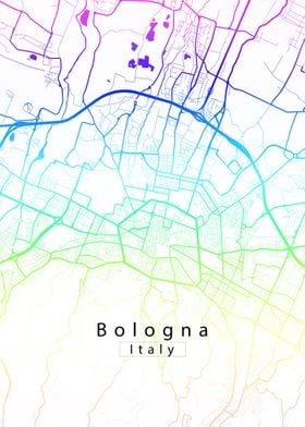 Bologna City Map