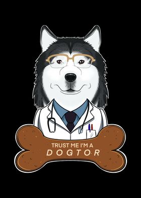 Veterinary Husky Dogtor