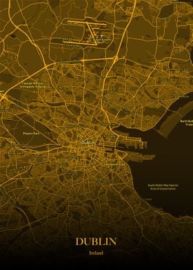 Dublin Gold Map