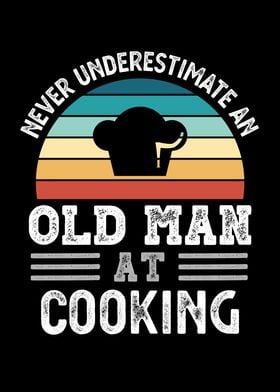 Old Man at Cooking Fathers