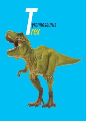 Tyrannosaurus rex poster 