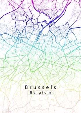 Brussels City Map