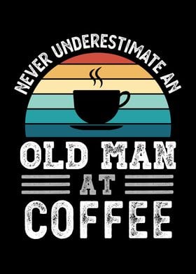 Old Man at Coffee Fathers