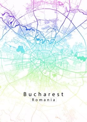 Bucharest City Map