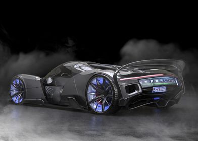 Futuristic Car Design CGI