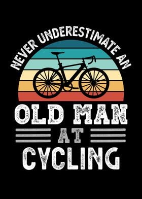 Old Man at Cycling Fathers