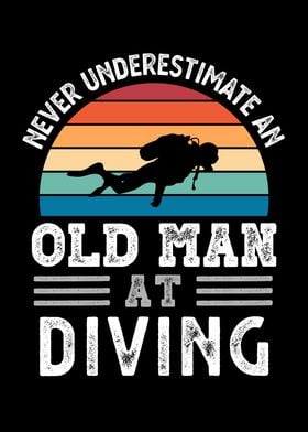 Old Man at Diving Fathers